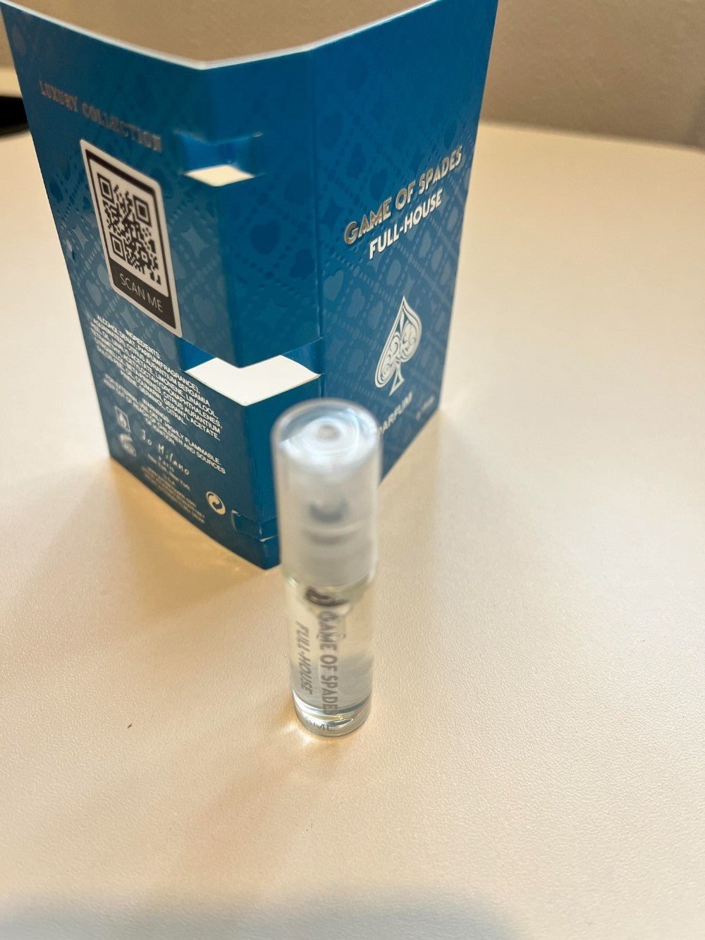 Jo Milano Game of Spades Full House Parfum, 0.1 oz / 3 ml