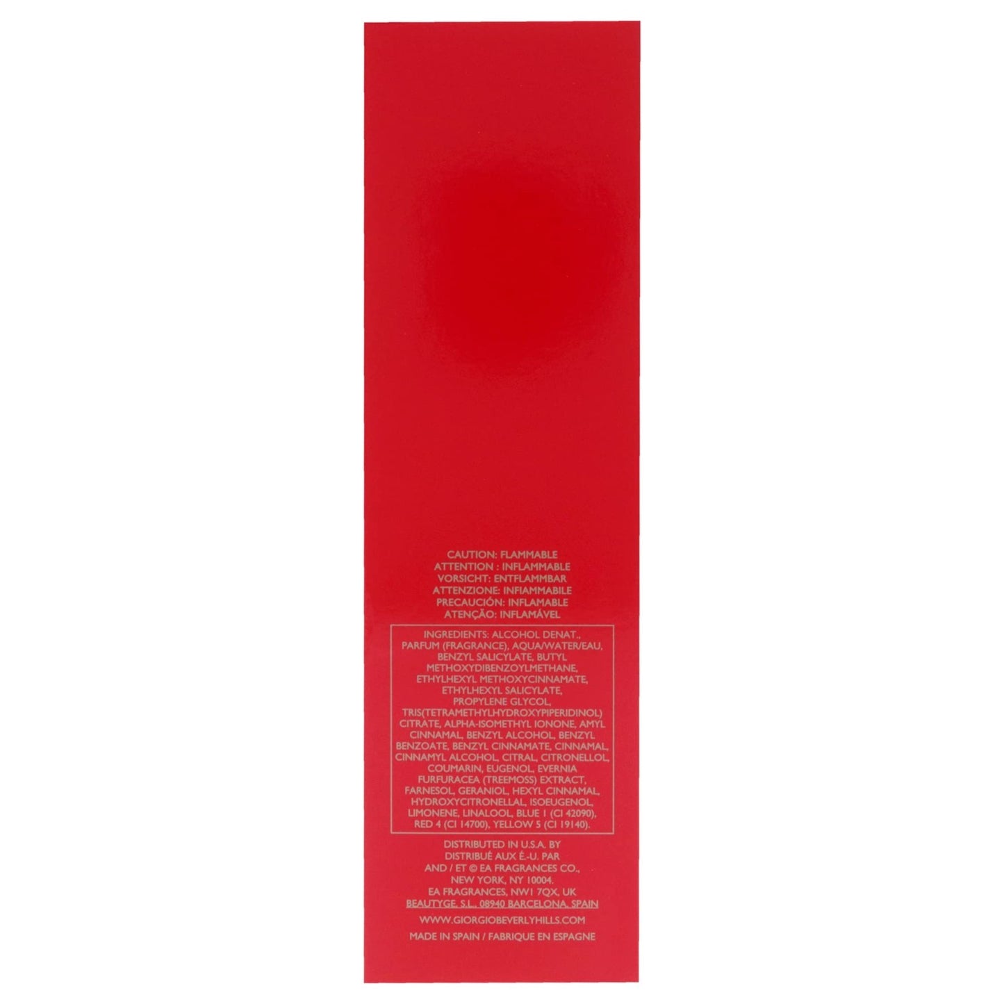 Giorgio Beverly Hills Red Eau de Toilette 30ml