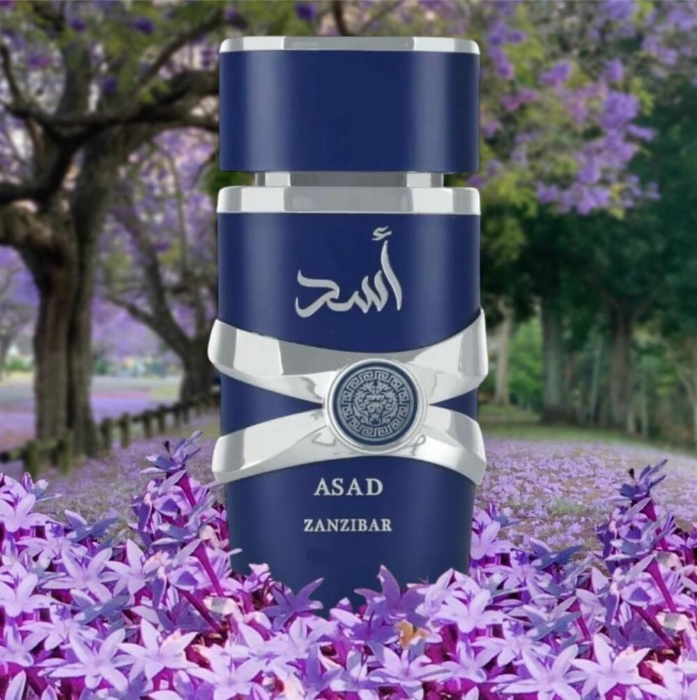 Asad Zanzibar Blue Luxury Perfume 100ml by Lattafa- EDP