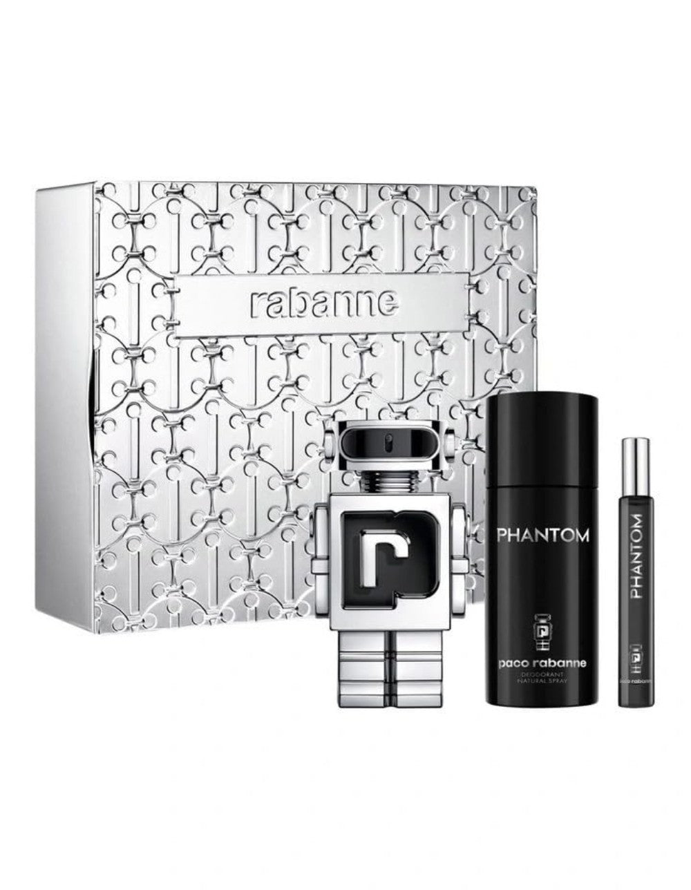 PACO RABANNE PHANTOM (M) SET EDT 100ML+ DEODORANT 150ML+ EDT 10ML