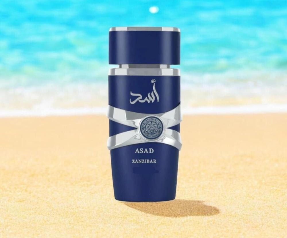 Asad Zanzibar Blue Luxury Perfume 100ml by Lattafa- EDP