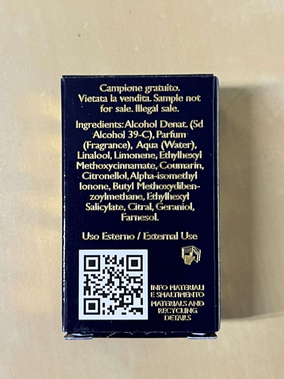 Versace Pour Homme Dylan Blue Eau De Toilette 5ml For Men