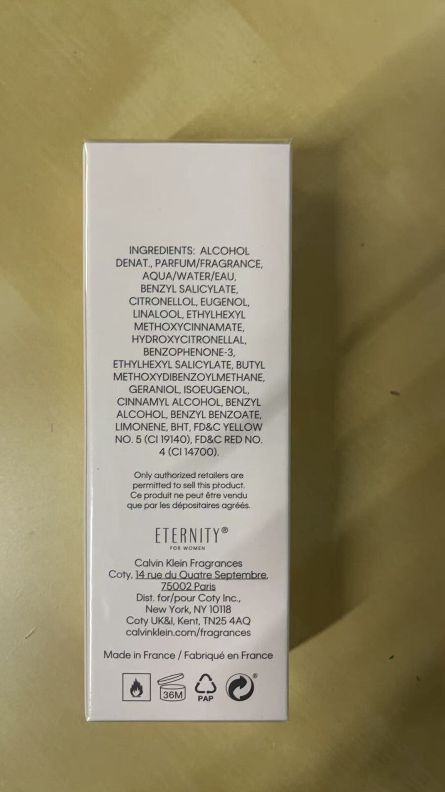 CALVIN KLEIN Eternity - Eau de Parfum for Women - Floral Fragrance