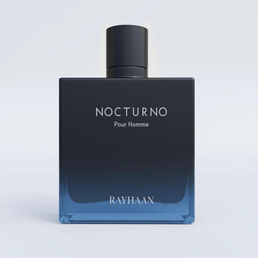 Rayhaan Nocturno Pour Homme Eau De Parfum for Men 3.4 oz 100ml