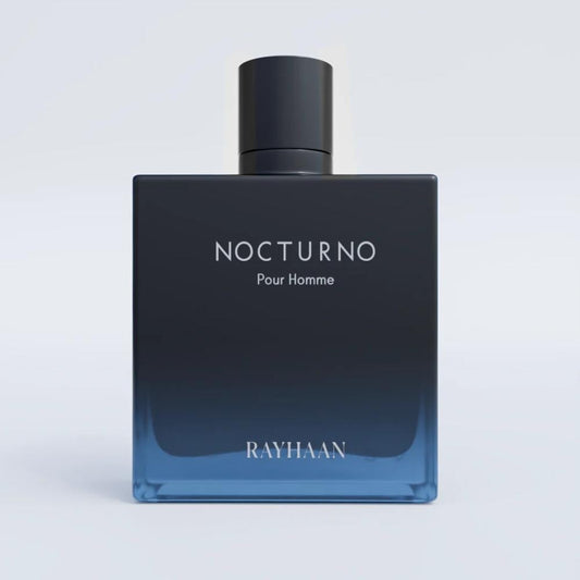 Rayhaan Nocturno Pour Homme Eau De Parfum for Men 3.4 oz 100ml