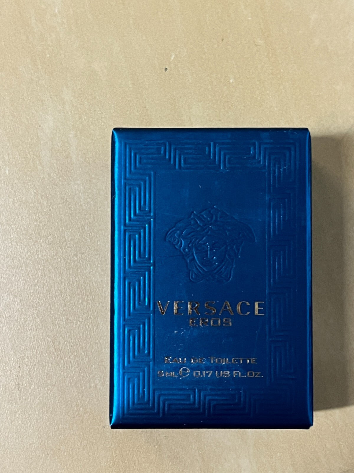 Versace Eros by versace 0.17 oz (5 ml) EDT Splash Men Mini NEW IN BOX