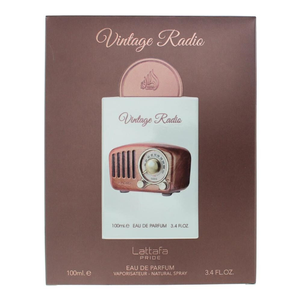 Vintage Radio 100ml by Lattafa Pride for Unisex - EAU DE PERFUME