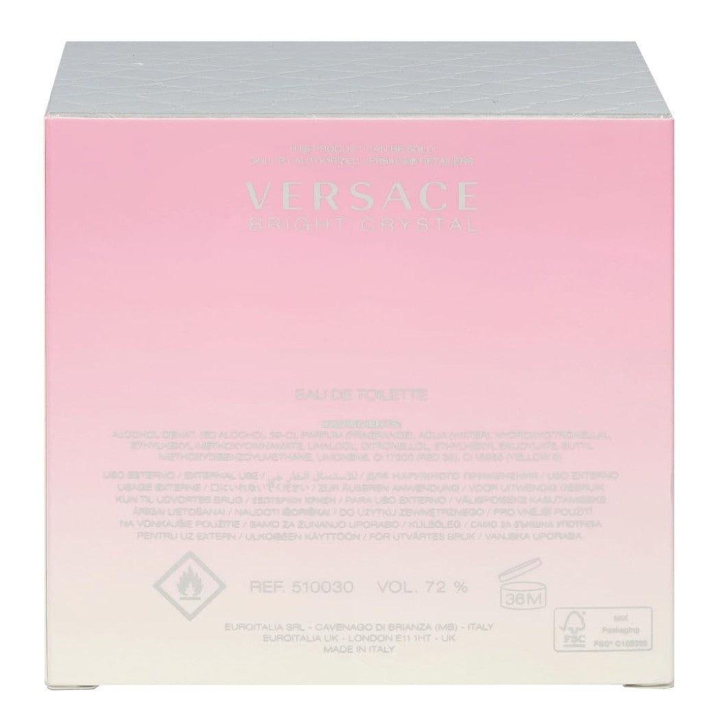 Versace Bright Crystal Eau de Toilette 50 ml for Women